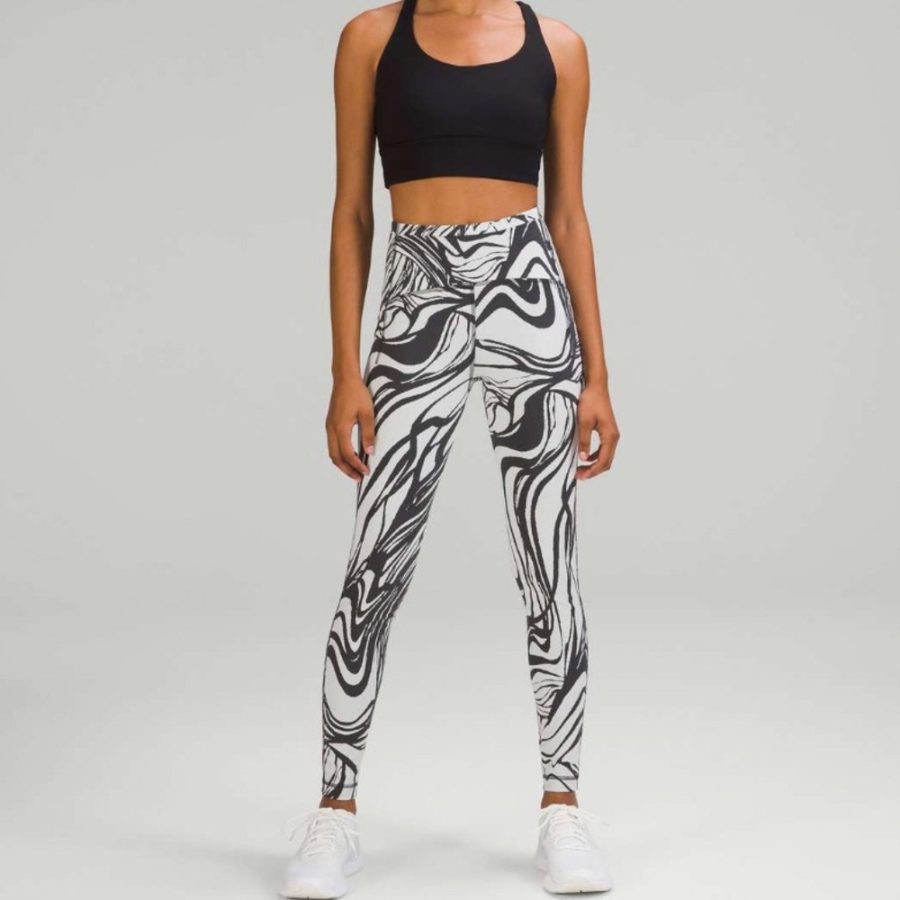 Lululemon Swift Speed High-Rise Tight 28” Zebra Patterned